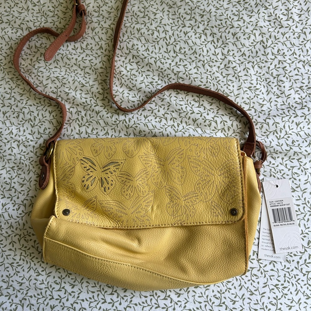 The Sak Yellow Crossbody Bag